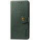 Шкіряний чохол книжка GETMAN Gallant (PU) для Huawei Honor X6a, Зеленый