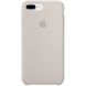 Чохол Silicone case (AAA) для Apple iPhone 7 plus / 8 plus (5.5"), Сірий / Stone