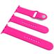 Силиконовый ремешок для Apple Watch Sport Band 38 / 40 / 41 (S/M & M/L) 3pcs Розовый / Barbie pink