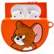 Силиконовый футляр Tom & Jerry series Ver.2 для наушников AirPods 1/2 Jerry