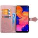 Шкіряний чохол (книжка) Art Case з візитницею для Samsung Galaxy A10 (A105F), Розовый