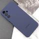 Чехол Silicone Cover Lakshmi Full Camera (AAA) with Logo для Samsung Galaxy A15 4G/5G / M15 5G Темно-синий / Midnight blue