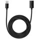 Кабель-удлинитель Baseus AirJoy Series USB3.0 Extension Cable 3m Cluster (B00631103111-04) Black