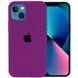 Чохол Silicone Case Full Protective (AA) для Apple iPhone 13 (6.1 "), Фиолетовый / Grape