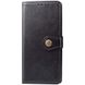 Кожаный чехол книжка GETMAN Gallant (PU) для Xiaomi Redmi Note 8T Черный