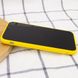 Кожаный чехол Xshield для Apple iPhone 11 (6.1") Желтый / Yellow