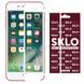 Защитное стекло SKLO 3D (full glue) для Apple iPhone 7 / 8 / SE (2020) (4.7") Белый