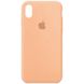Чехол Silicone Case Full Protective (AA) для Apple iPhone XR (6.1") Оранжевый / Cantaloupe