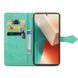 Шкіряний чохол (книжка) Art Case з візитницею для Xiaomi Redmi Note 13 4G, Бірюзовий