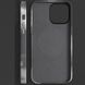 Кожаный чехол Figura Series Case with MagSafe для Apple iPhone 12 Pro / 12 (6.1") Black