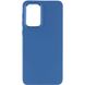 TPU чехол Bonbon Metal Style для Samsung Galaxy A35 Синий / Denim Blue