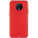 TPU чехол Molan Cano Smooth для OnePlus 7T Красный