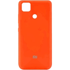 Чохол Silicone Cover My Color Full Protective (A) для Xiaomi Redmi 9C, Помаранчевий / Neon Orange