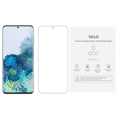 Защитная гидрогелевая пленка SKLO (экран) (тех.пак) для Samsung Galaxy A50 (A505F) / A50s / A30s Прозрачный