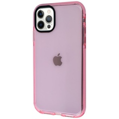 TPU чохол Color Clear для Apple iPhone 12 Pro / 12 (6.1"), pink