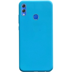 Силиконовый чехол Candy для Huawei Honor 8X Голубой