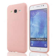 Силиконовый чехол Candy для Samsung J510F Galaxy J5 (2016) Розовый