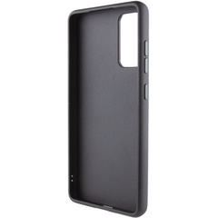 TPU чохол Bonbon Metal Style with MagSafe для Samsung Galaxy S22, Чорний / Black