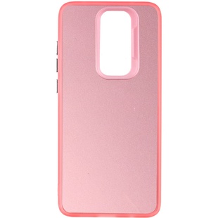 TPU+PC чехол Magic glow with protective edge для Xiaomi Redmi Note 8 Pro Pink