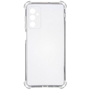 TPU чохол GETMAN Ease logo посилені кути Full Camera для Samsung Galaxy M35 5G, Безбарвний (прозорий)