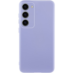 Чехол Silicone Cover Lakshmi Full Camera (AA) для Samsung Galaxy S24 FE Сиреневый / Dasheen