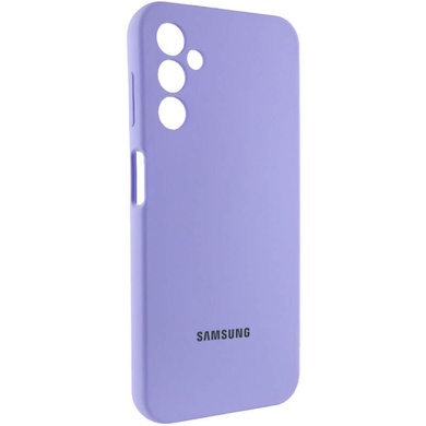 Чехол Silicone Cover Lakshmi Full Camera (AAA) with Logo для Samsung Galaxy A15 4G/5G / M15 5G Сиреневый / Dasheen