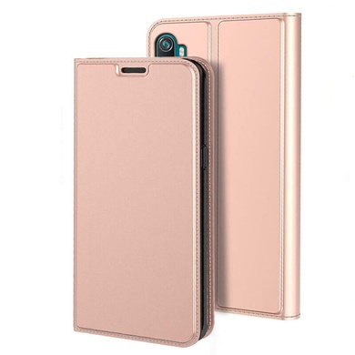 Чехол-книжка Dux Ducis с карманом для визиток для Xiaomi Mi Note 10 / Note 10 Pro / Mi CC9 Pro Rose Gold