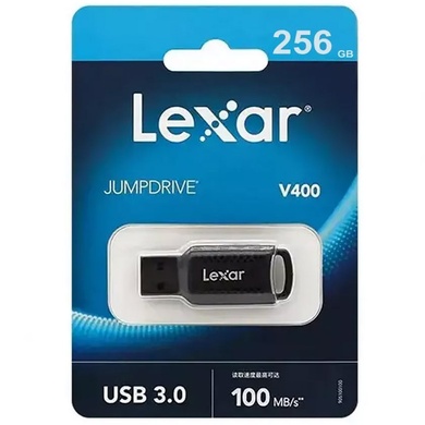Флеш накопитель LEXAR JumpDrive V400 (USB 3.0) 256GB Black