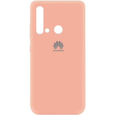 Чехол Silicone Cover My Color Full Protective (A) для Huawei P20 lite (2019), Розовый / Flamingo