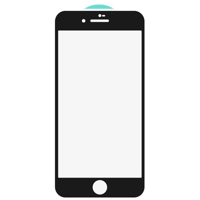 Захисне скло SKLO 3D (full glue) для Apple iPhone 7 / 8 / SE (2020) (4.7 "), Чорний