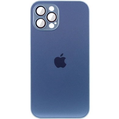 Чехол TPU+Glass Sapphire matte case для Apple iPhone 13 Pro Max (6.7") Sierra Blue