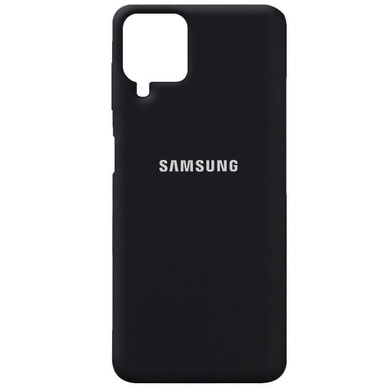 Чохол Silicone Cover Full Protective (AA) для Samsung Galaxy A22 4G / M32, Чорний / Black