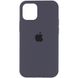 Чохол Silicone Case Full Protective (AA) для Apple iPhone 12 Pro Max (6.7 "), Сірий / Dark Grey