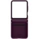 Шкіряний чохол Leather Case (AAA) для Samsung Galaxy Z Flip5, Purple