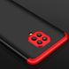 Пластиковая накладка GKK LikGus 360 градусов (opp) для Xiaomi Redmi Note 9s/Note 9 Pro/9 Pro Max Черный / Красный