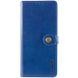 Кожаный чехол книжка GETMAN Gallant (PU) для Samsung Galaxy M15 5G Синий