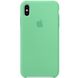 Чехол Silicone case (AAA) для Apple iPhone XS Max (6.5") Зеленый / Spearmint