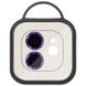 Защитное стекло Metal Shine на камеру (в упак.) для Apple iPhone 12 / 12 mini / 11 Фиолетовый / Purple