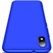 Пластиковая накладка GKK LikGus 360 градусов (opp) для Xiaomi Redmi 9A Синий