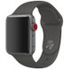 Силіконовий ремінець для Apple watch 42mm/44mm/45mm/49mm, Сірий / Dark Gray