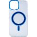 TPU чохол ColorCam with Magnetic Safe для Apple iPhone 14 Plus (6.7"), Синий