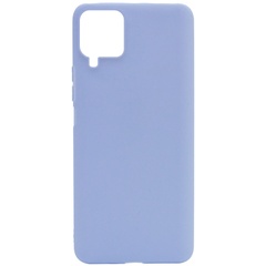 Силиконовый чехол Candy для Samsung Galaxy A22 4G / M22 4G Голубой / Lilac Blue