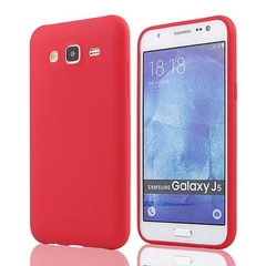 Силиконовый чехол Candy для Samsung J510F Galaxy J5 (2016) Красный