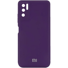 Чохол Silicone Cover My Color Full Camera (A) для Xiaomi Redmi Note 10 5G / Poco M3 Pro, Фіолетовий / Purple