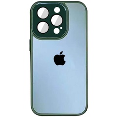 Чехол TPU+Glass Sapphire Midnight для Apple iPhone 12 Pro (6.1") Зеленый / Forest green