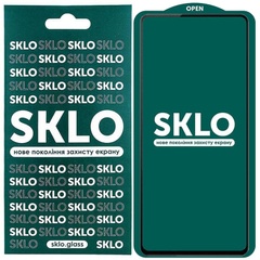 Защитное стекло SKLO 5D для Samsung Galaxy S23 Черный