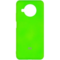 Чохол Silicone Cover My Color Full Protective (A) для Xiaomi Mi 10T Lite / Redmi Note 9 Pro 5G, Салатовый / Neon Green