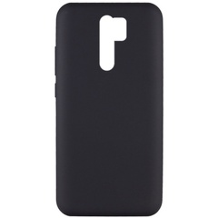 Чехол Silicone Cover Full without Logo (A) для Xiaomi Redmi 9 Черный / Black