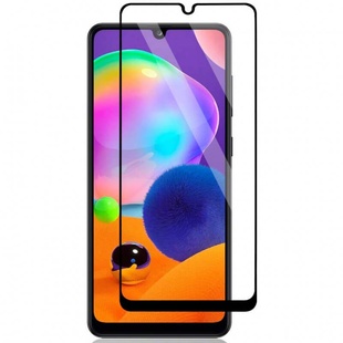 Защитное стекло 2.5D CP+ (full glue) для Samsung Galaxy A02s/A02/M02s/M02/A12/M12/A03s/A03 Core/A03 Черный