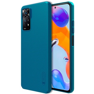 Чехол Nillkin Matte для Xiaomi Redmi Note 11 Pro 4G/5G / 12 Pro 4G Бирюзовый / Peacock blue